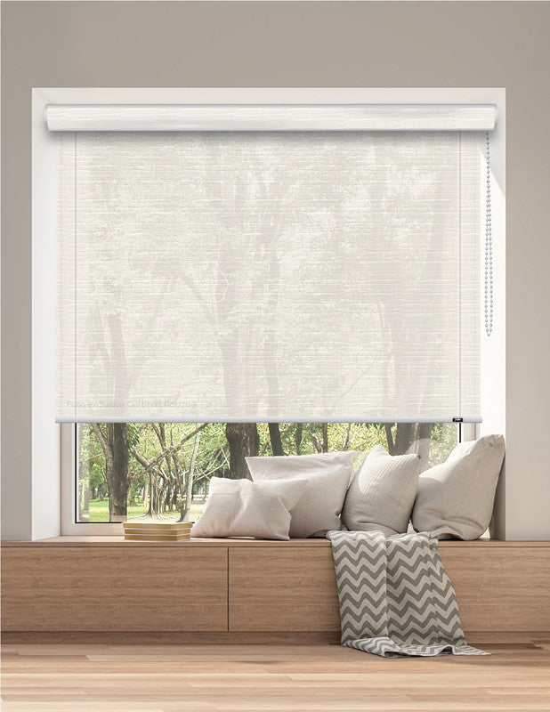 ROLLER SCREEN SC 06 - JACQUARD BLANCO 5% PREMIUM