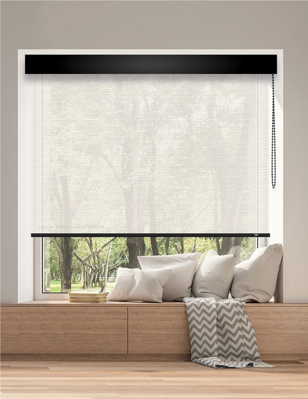 ROLLER SCREEN SC 06 - JACQUARD BLANCO 5% PREMIUM