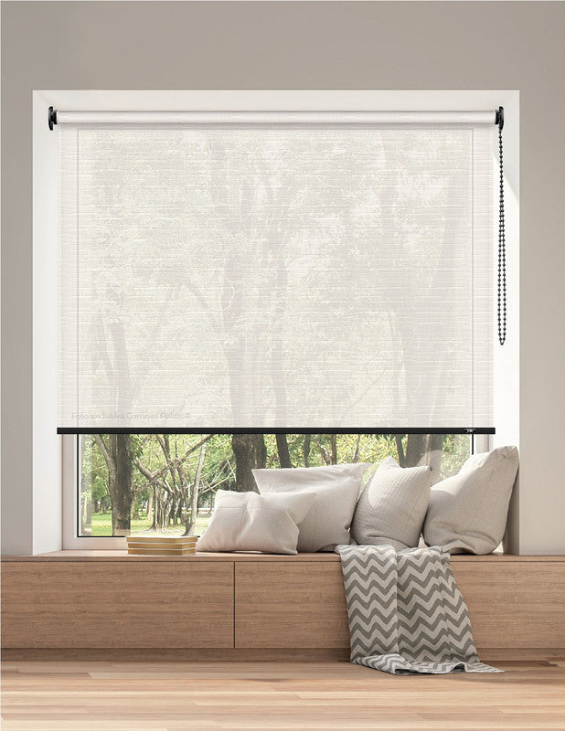 ROLLER SCREEN SC 06 - JACQUARD BLANCO 5% PREMIUM
