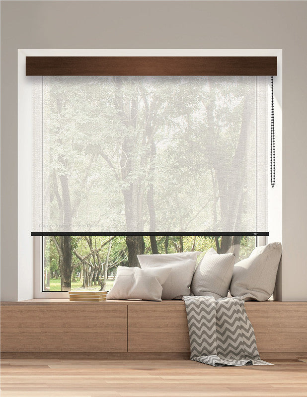 ROLLER SCREEN SC 53 - BLANCO RUSTICO 5% DELUX
