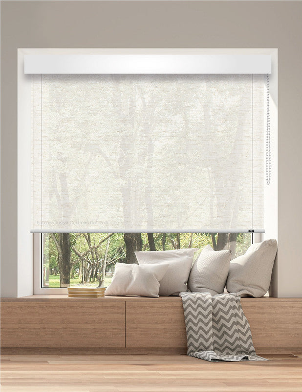 ROLLER SCREEN SC 64 - LIGHT LINEN 5% PREMIUM