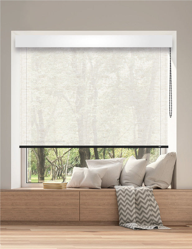 ROLLER SCREEN SC 64 - LIGHT LINEN 5% PREMIUM