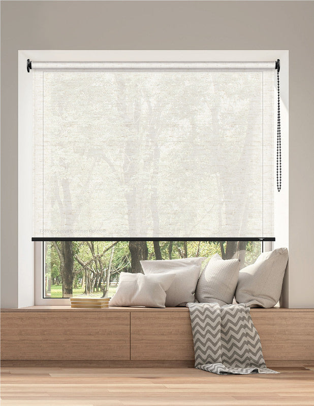 ROLLER SCREEN SC 64 - LIGHT LINEN 5% PREMIUM