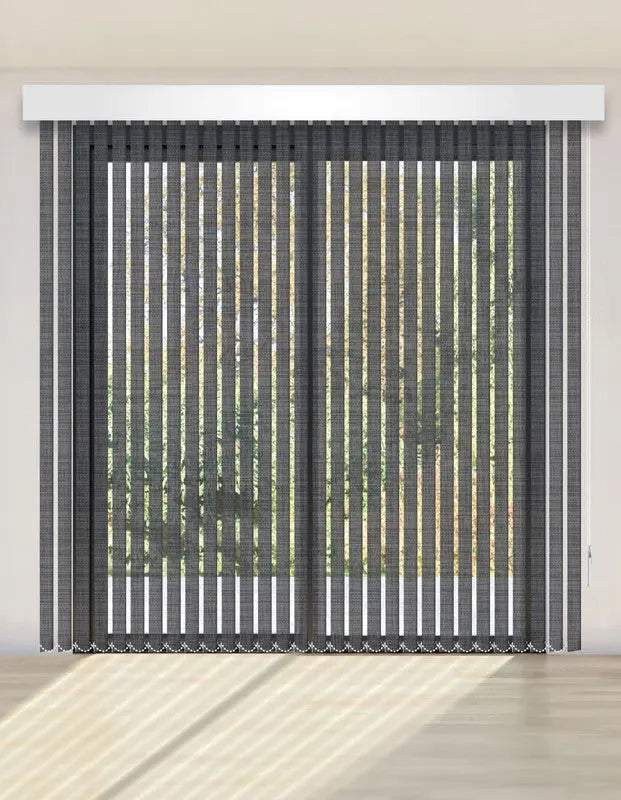 CORTINA VERTICAL SC 12 JASP. GRIS OSCURO 5 PREMIUM