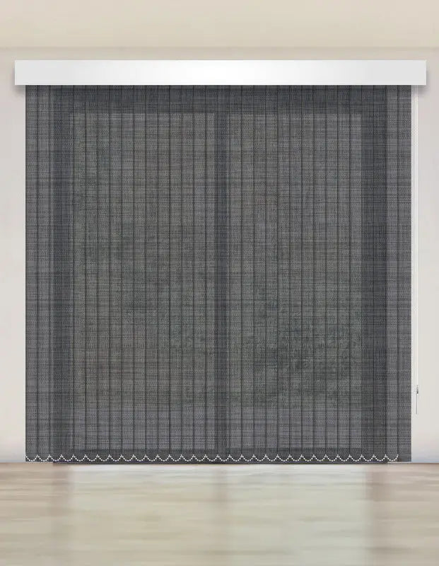 CORTINA VERTICAL SC 12 JASP. GRIS OSCURO 5 PREMIUM