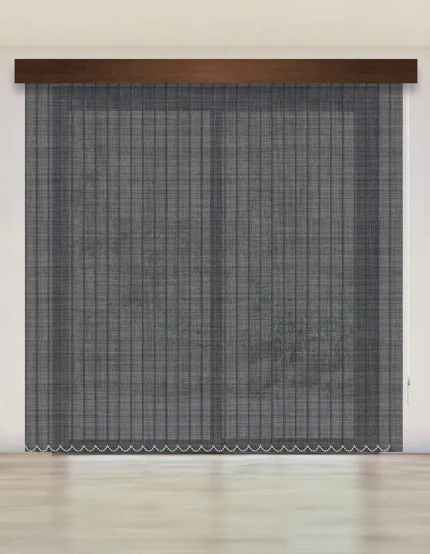 CORTINA VERTICAL SC 12 JASP. GRIS OSCURO 5 PREMIUM