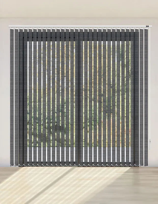 CORTINA VERTICAL SC 12 JASP. GRIS OSCURO 5 PREMIUM