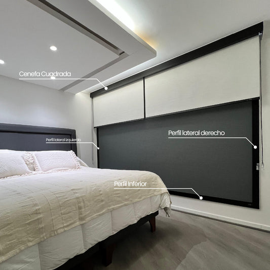 Cortinas con perfiles para dar oscuridad: guía completa para bloquear la luz