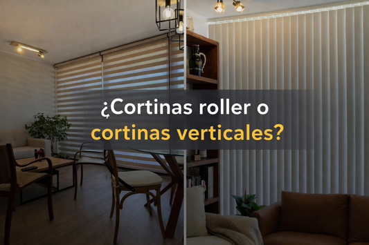Guia practica para elegir entre cortinas roller o cortinas verticales