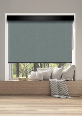 ROLLER BLACKOUT BK69 - GRIS TEXTURA [ EXCLUSIVA CORTINAS ROLZZO ]